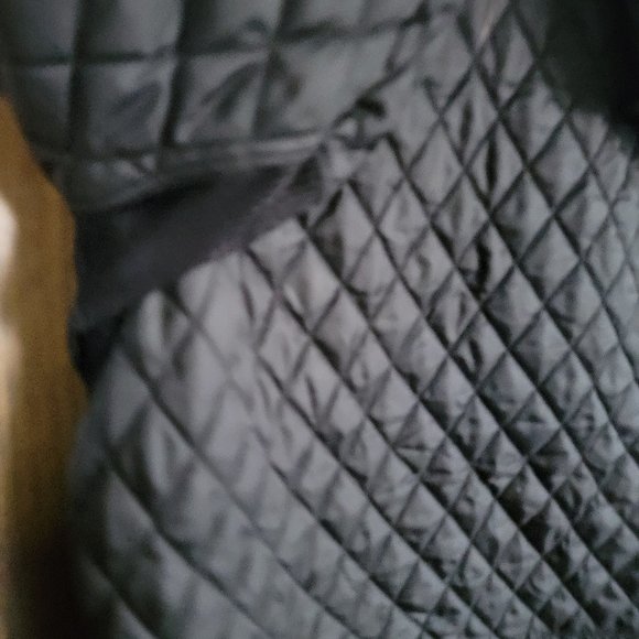 Obermeyer Black Quilted Vented Winter Snow Jacket Size 10 - Picture 6 of 15